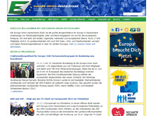 Tablet Screenshot of europa-union.de